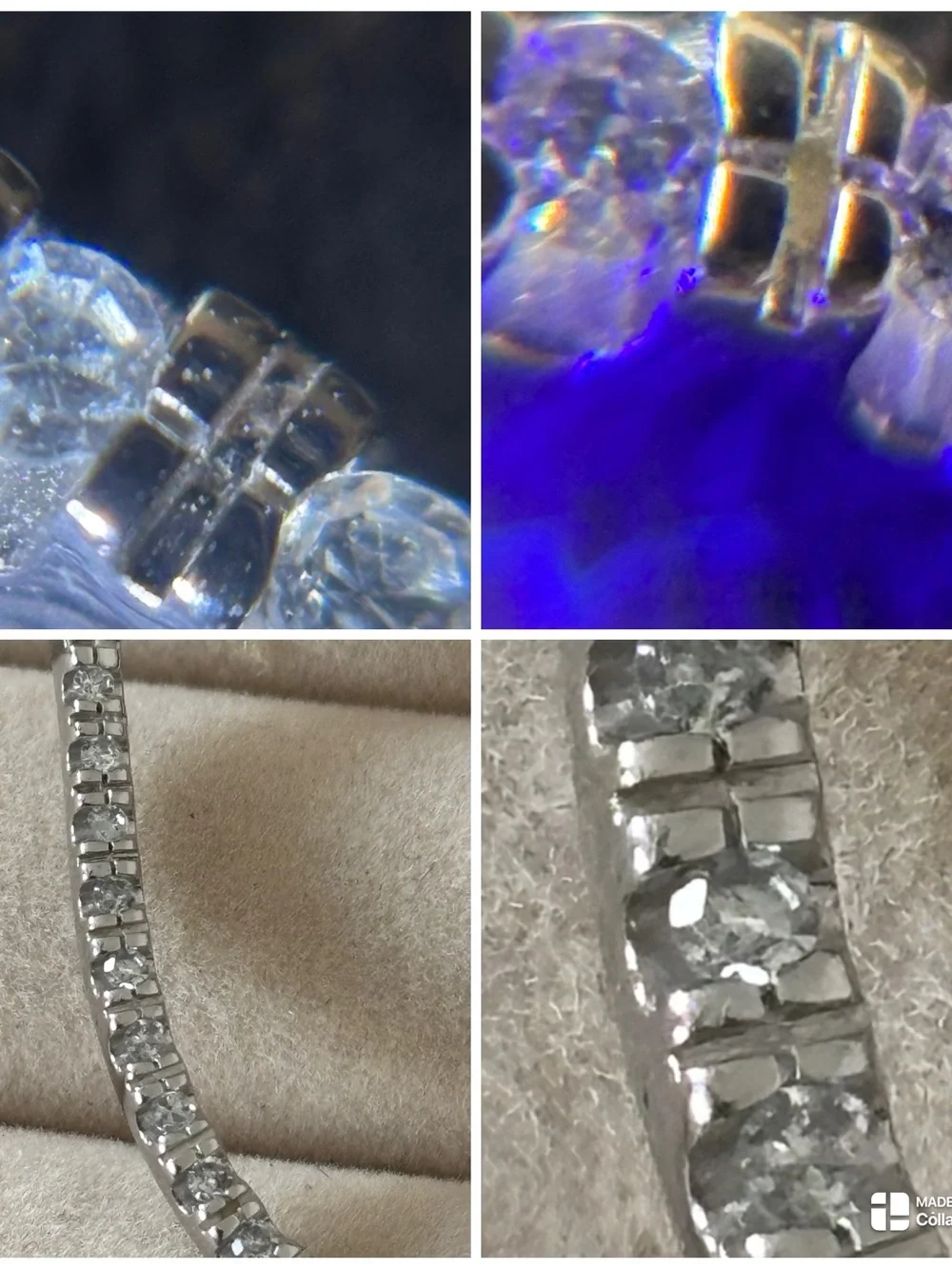 10k White Gold Journey Diamond Pendant